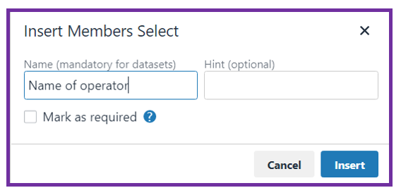 Figure 2- shows how the form field was created in Labguru.(Form element type 